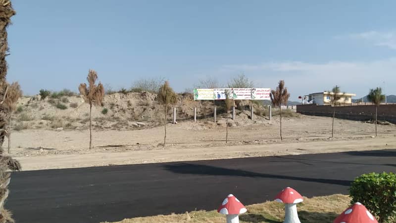 10 Marla Plot For Sale GULBERG MODEL CITY Nowshera 27