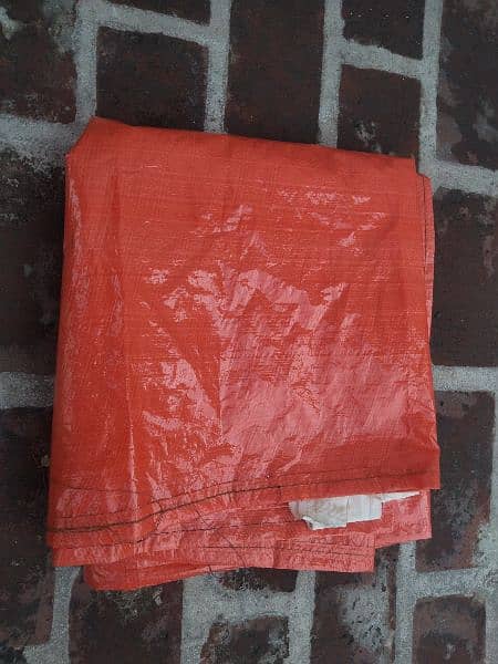 swimming pool Plastic tharpal for sale ) Orange Colour 0