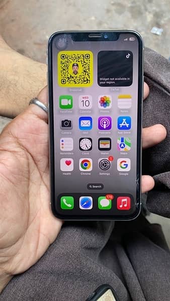 iPhone X 256 gb pta approved 0