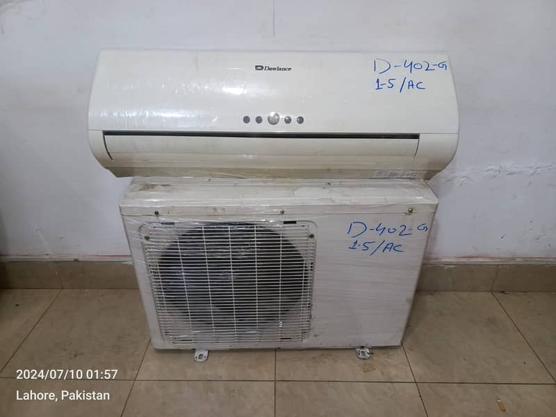 Dawlance 1.5 ton split AC D402G (0306=4462/443) marvelous jangoo set 0