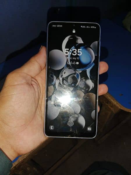 Samsung a33 5g condition 10/10 with box  argent sell 1