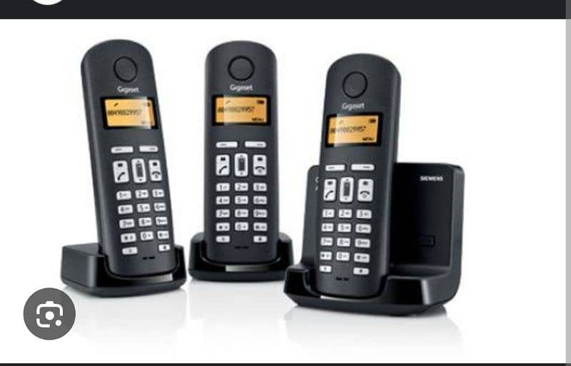 Germany imported Gigaset AL140 trio cordless phone 1