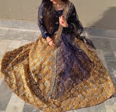 Mehndi Lehnga Wedding Dress