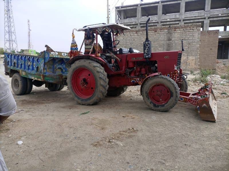 tractor with traliy 4