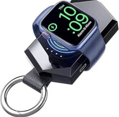 Keychain Wireless Charger Compatible with Apple Watch all series