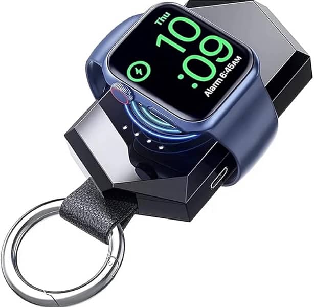 Keychain Wireless Charger Compatible with Apple Watch all series 0