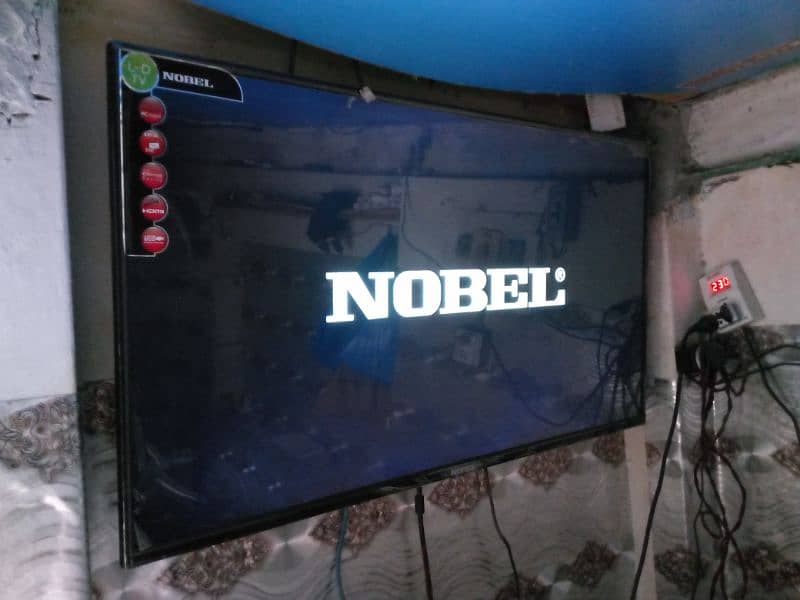 Nobel led tv 2 month used 40 inch 0