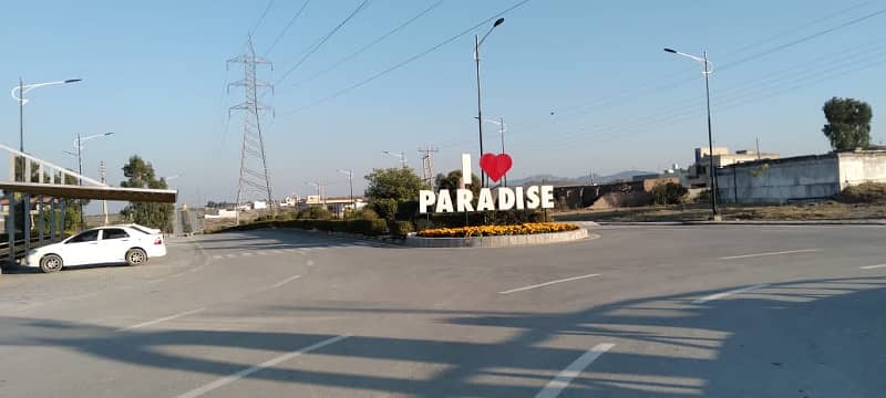 Paradise City Nowshera 5 Marla Plot For Sale Phase 2 Sector E 5
