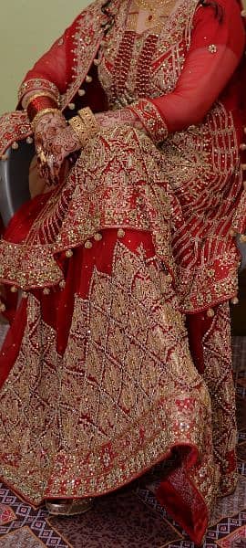 **Elegant Bridal Dress in Anari Color** 2