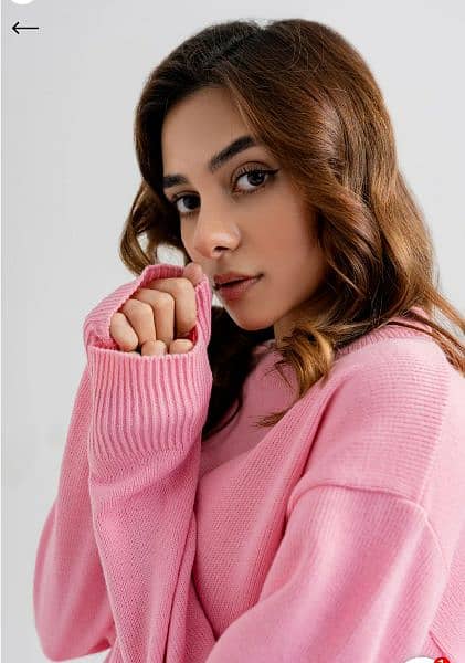 Pink Sweater 3