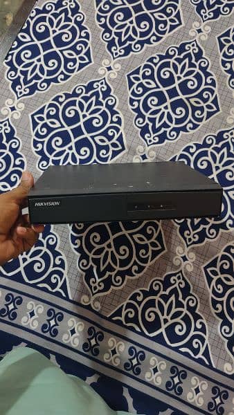 hikvision nvr 4chanall with peo switch 3