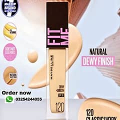 fit me foundation