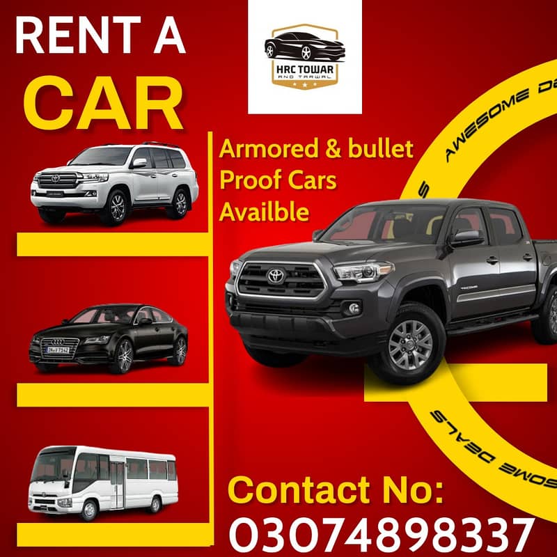 Armored Bullet Proof Vehicles Available For Rent in all over Pakistan 0