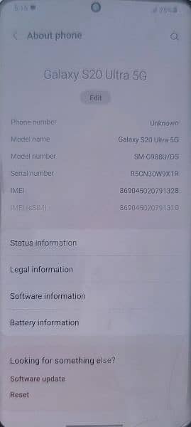 Samsung s20 ultra 128/12 gb 5