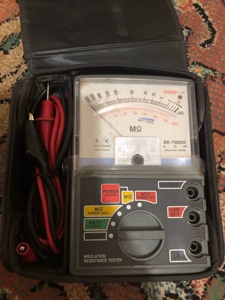 Insulation Resistance tester SK-7020s made in korea 3