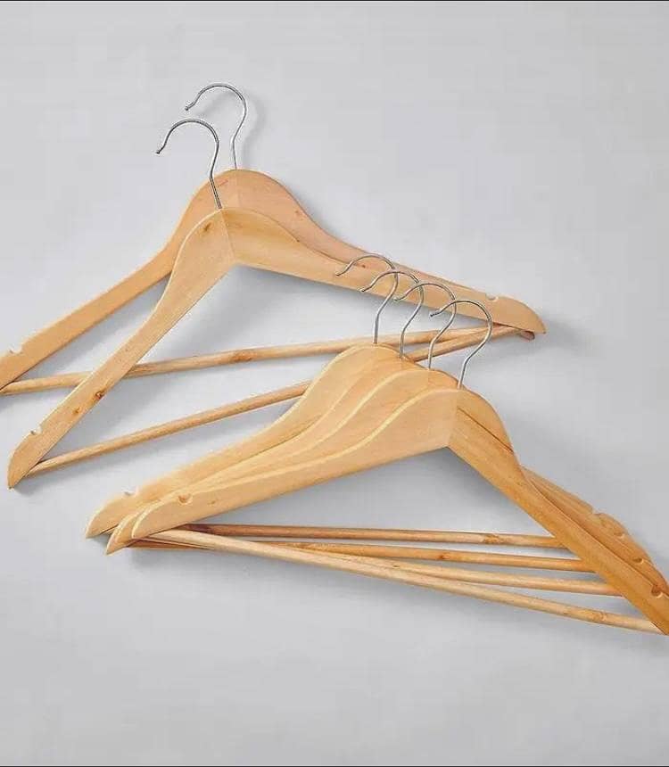 WOODEN HANGERS |Boutique|HANGERS|PLASTIC HANGERS|New|pro 17