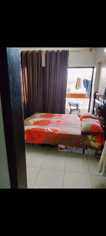 2 Bed DD Flat For Sale In Abdullah Terrace Gulistan-E-Jauhar Block 16 1
