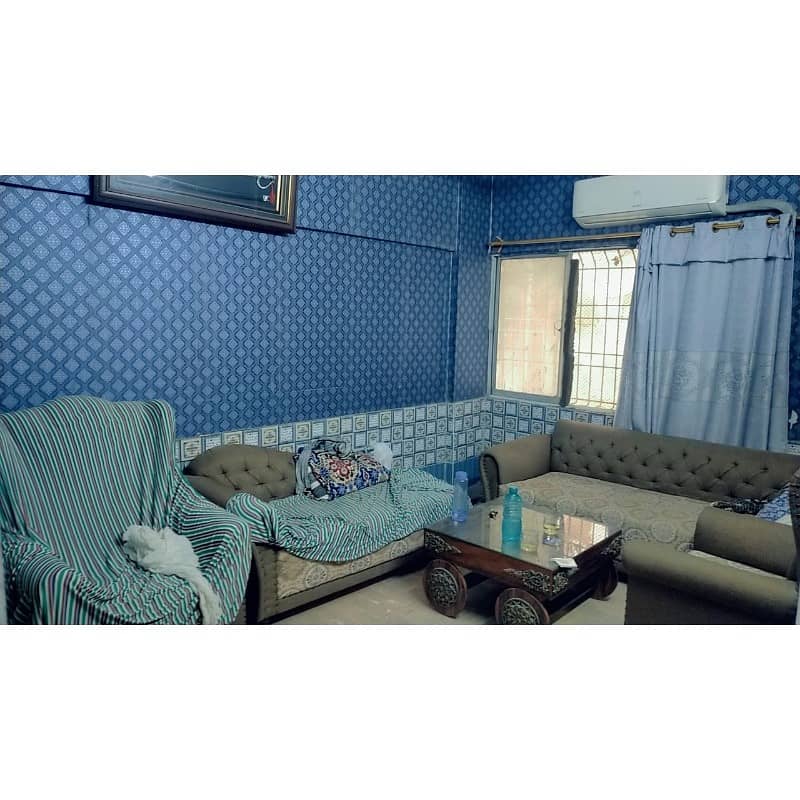 3 Bed DD Flat For Sale In Haroon 
Royal City Gulistan-E-Jauhar Blk 17 5