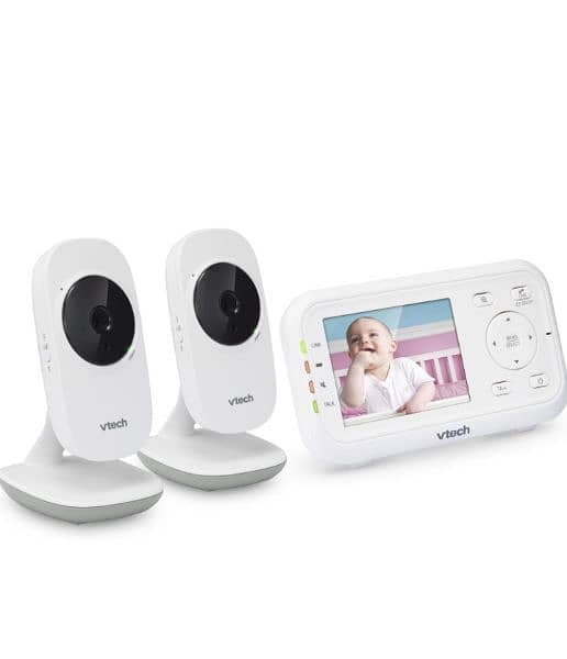 VTech Digital Video Baby Monitor 2 Cameras Night Vision 1