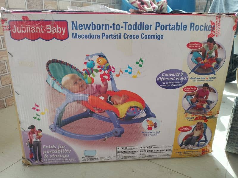 New born toddler portable rocker 3