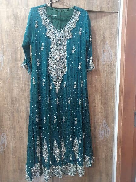 A very beautiful dress for a walima bride 0