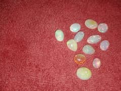Ethiopian opal gems