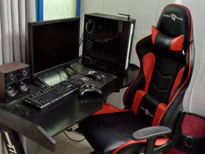 FULL COMPLETE SETUP FOR SALE WITH TABLE AND CHAIR 1