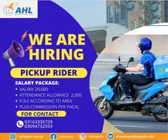 Pickup Rider and delivery rider