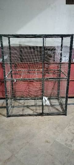heavy duty iron cage