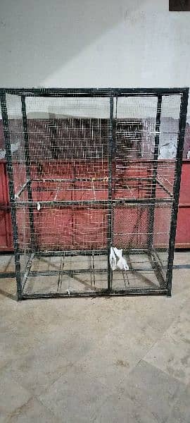 heavy duty iron cage 0