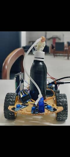 Fire Extinguisher Robot