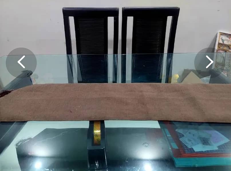 Dining table with 8chairs,brand new 2