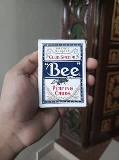 Bee playing cards by uspcc made in USA