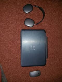 Dell latitude E5430 with wireless mouse and wireless headphone