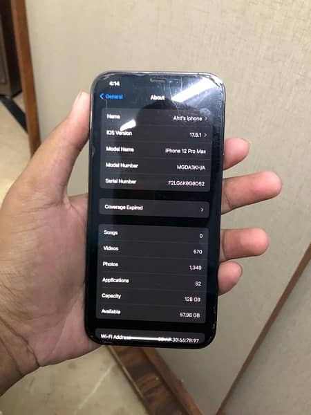 iPhone 12 Pro Max 256gb 4