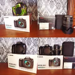 I am selling my Cannon 80D complete kit. Sigma lense 17/50 2.8*with bo 0