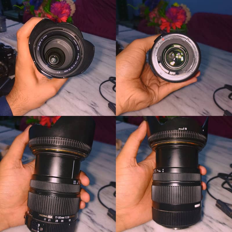 I am selling my Cannon 80D complete kit. Sigma lense 17/50 2.8*with bo 3