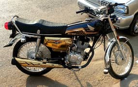 HONDA CG 125, GOLD SPECIAL EDITION