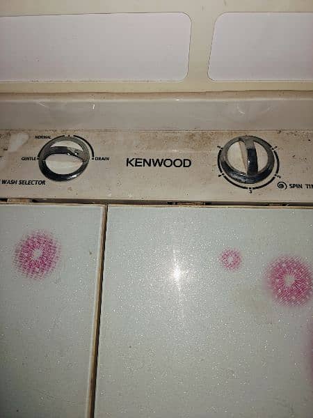 Kenwood washing machine with spinner 1