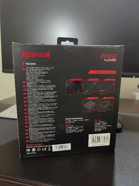 Redragon H510 Zeus 2 Gaming Headset Full Accessories 1