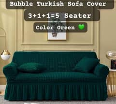 6 seater bubble Turkish sofa cover