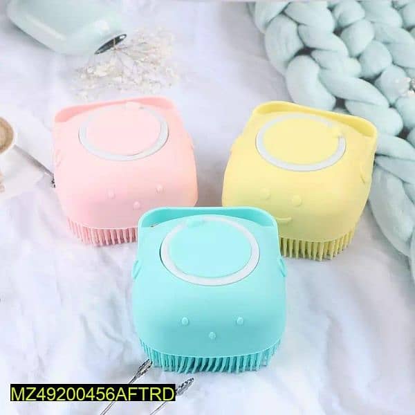 Bath Body Silicone Scrubber Brush 5