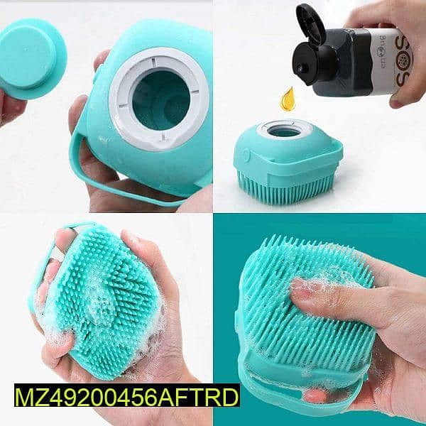 Bath Body Silicone Scrubber Brush 6