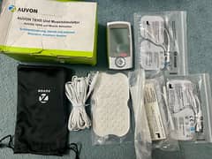 AUVON Rechargeable TENS Machine Muscle Stimulator, 24 Modes