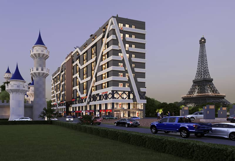 100 Sq. Ft Commercial Outlet Is Available On Easy Instalments In Nishtar Block Bahria Town Lahore 0