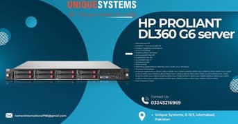 HP PROLIANT DL360 G6 server