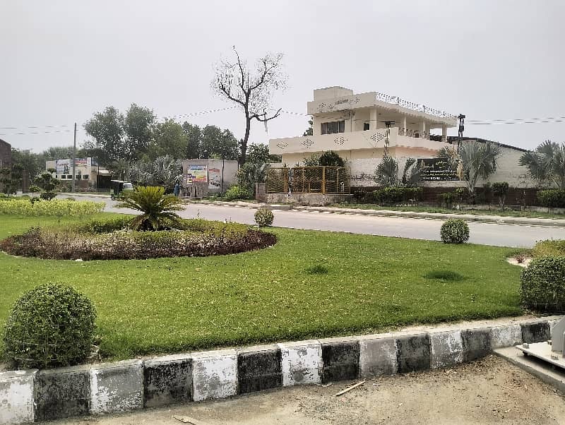 3 Marla Corner Commercial Plot For Sale Chinar Bagh Housing Scheme 1