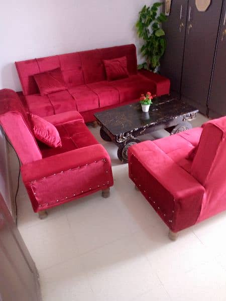 new 5 seater sofa wd center table 1