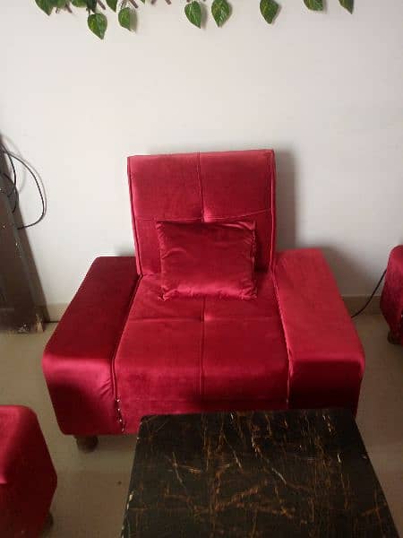 new 5 seater sofa wd center table 5