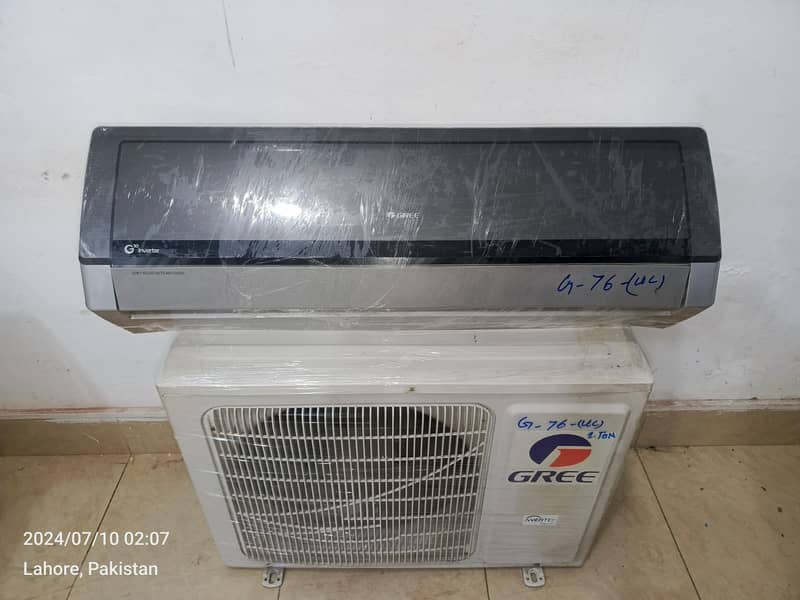 Gree 1 ton DC inverter G76UC (0306=4462/443) marvelous set 1